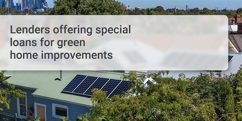 Lender offering special loans for green home improvements